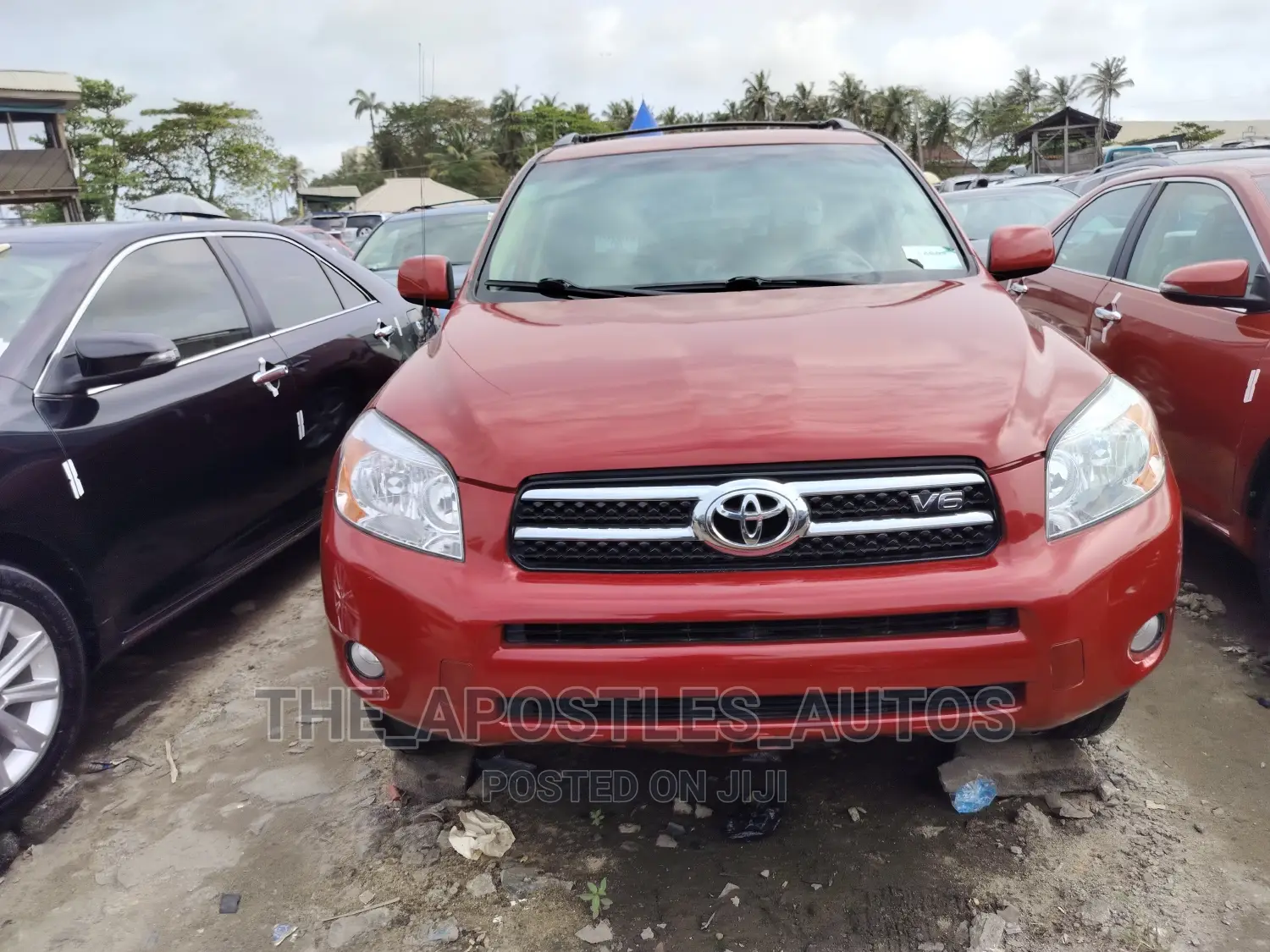 Toyota RAV4 Limited V6 4x4 2007 Red