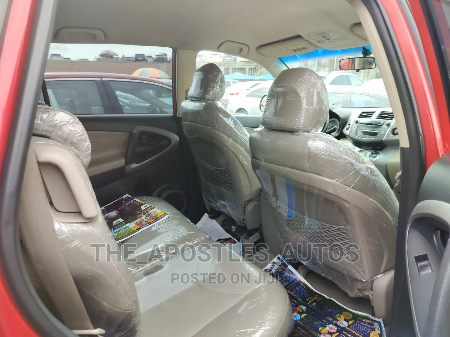 Toyota RAV4 Limited V6 4x4 2007 Red