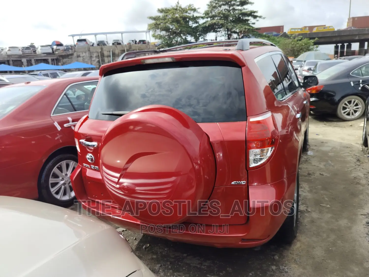 Toyota RAV4 Limited V6 4x4 2007 Red