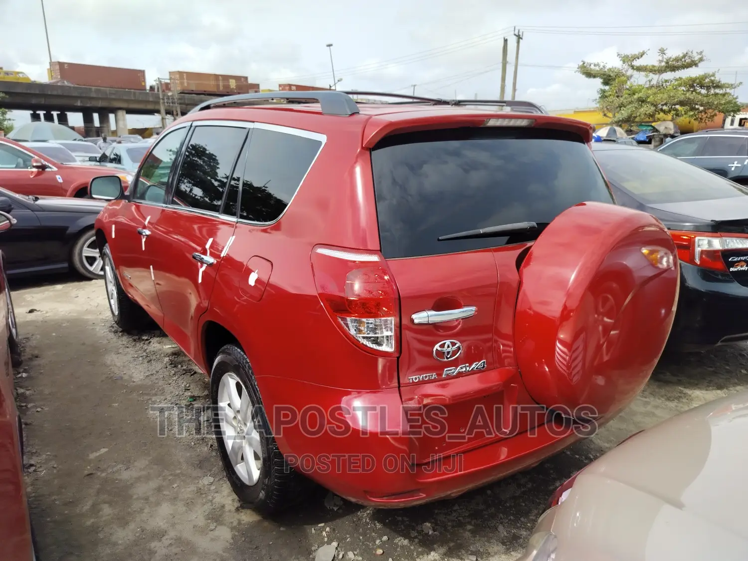 Toyota RAV4 Limited V6 4x4 2007 Red
