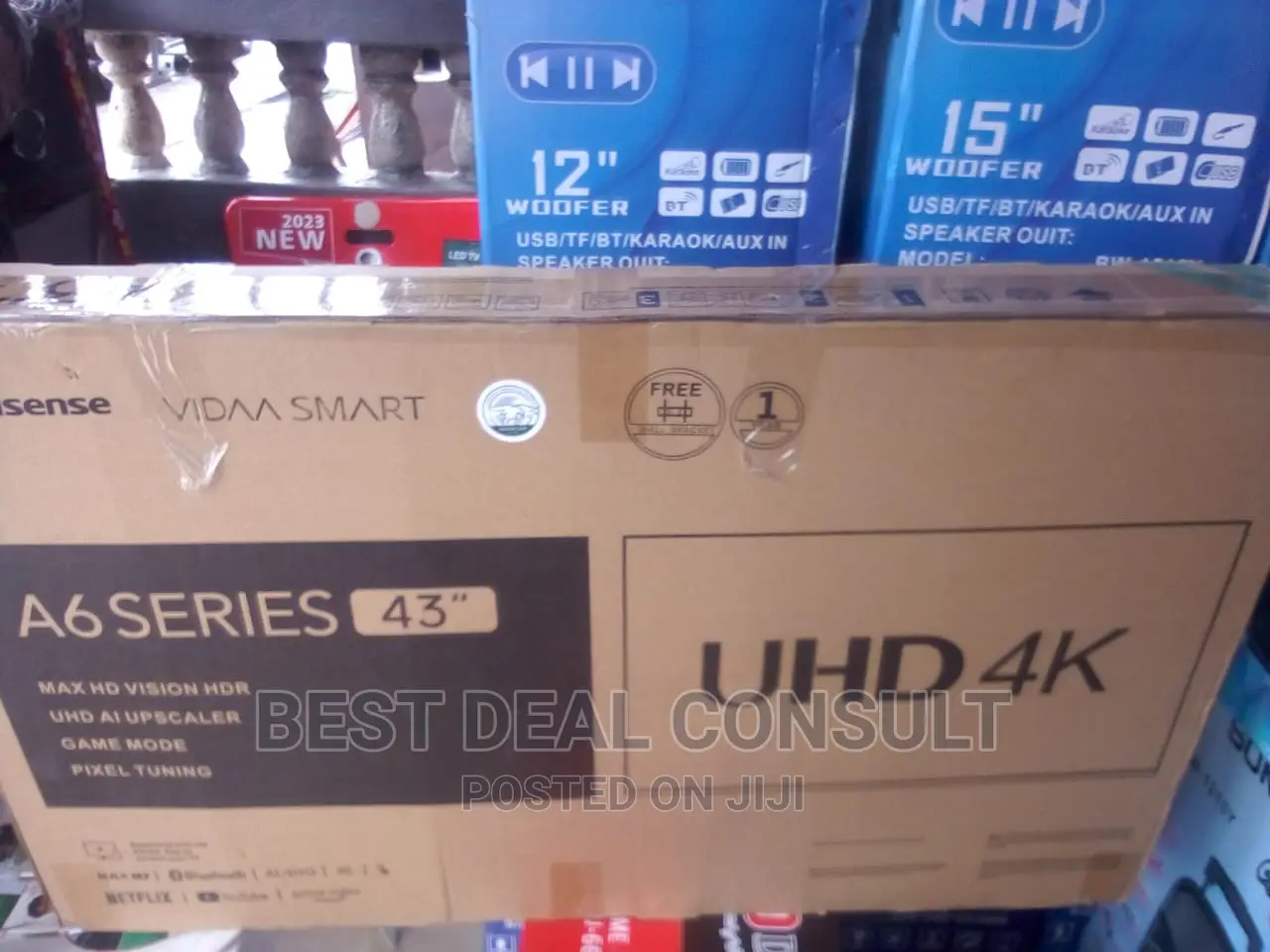 Hisense A6 Series 43inches Tv