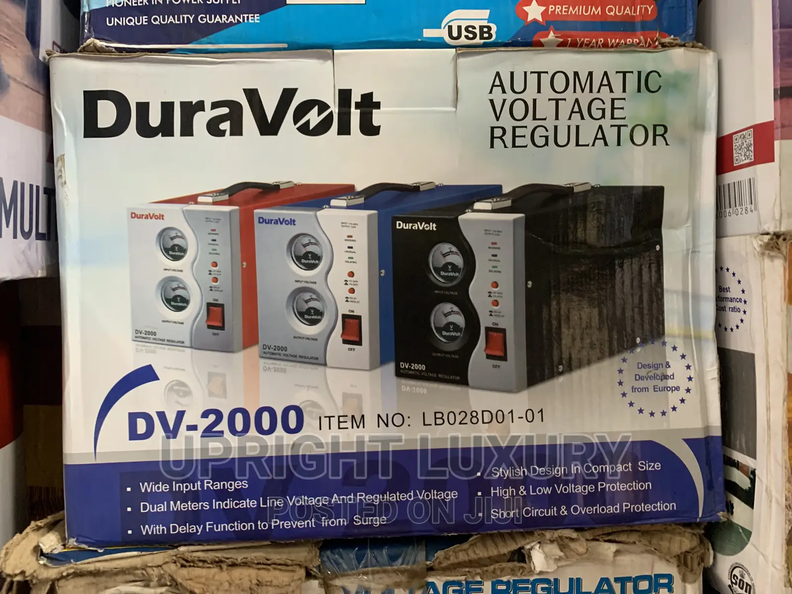 2000watts Dura Volts Stabilizer