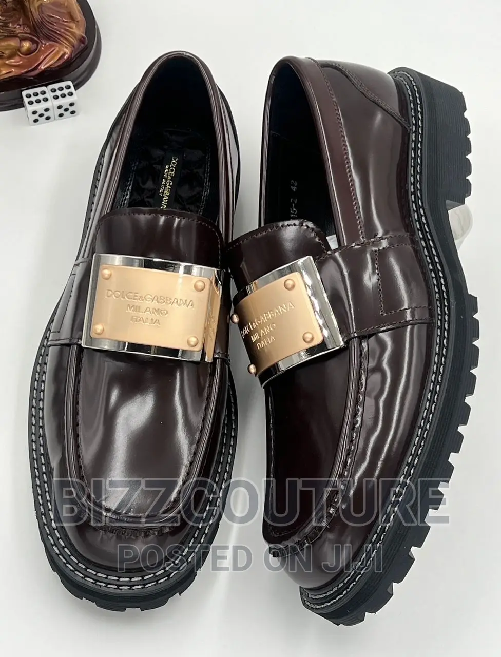 Original Italian DOLCE GABBANA Loafers Available in Store