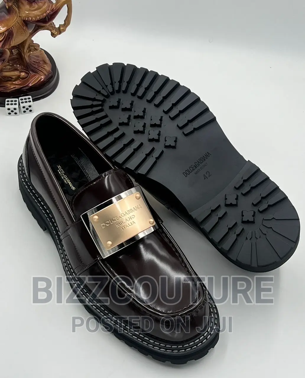 Original Italian DOLCE GABBANA Loafers Available in Store