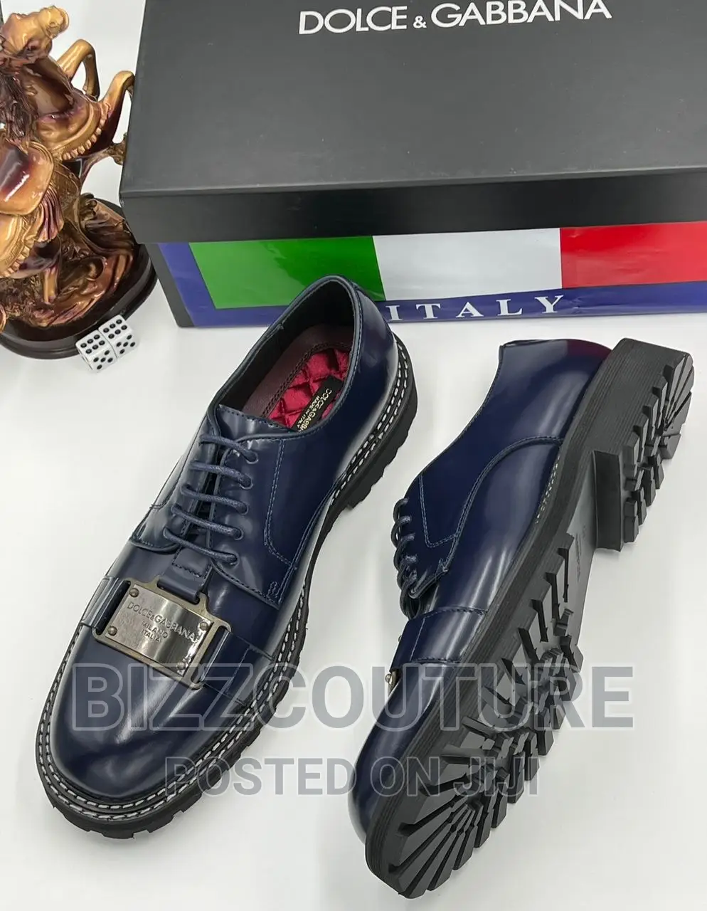 Original Italian DOLCE GABBANA Loafers Available in Store