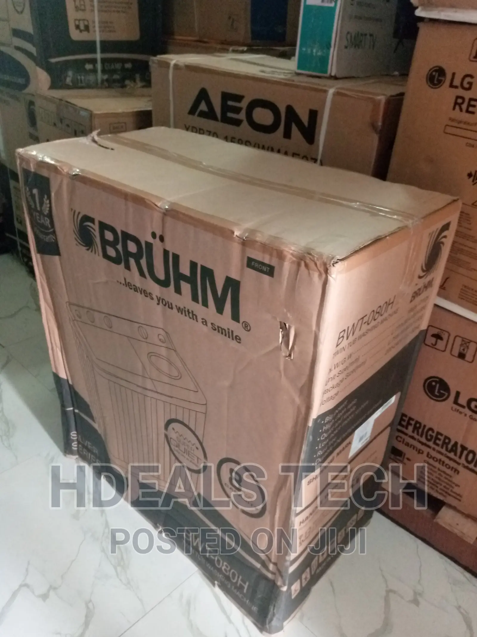 Brand New Bruhm 8kg Top Loader Washing Machine