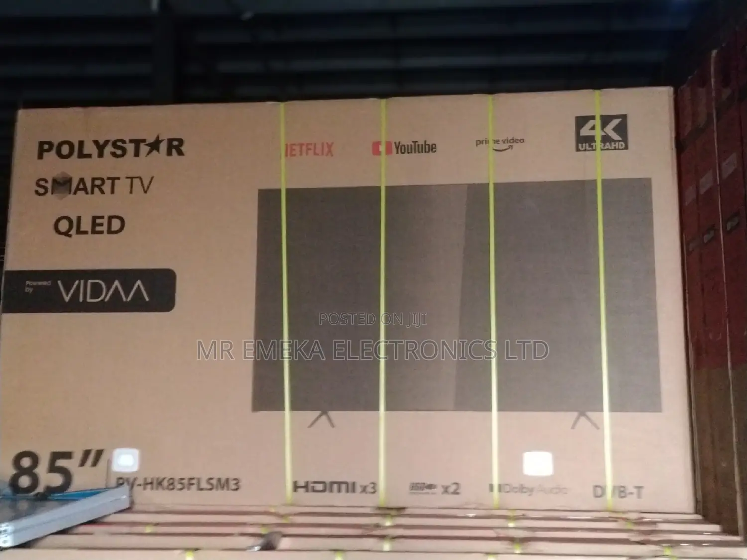 Polystar 85 Inches Smart TV