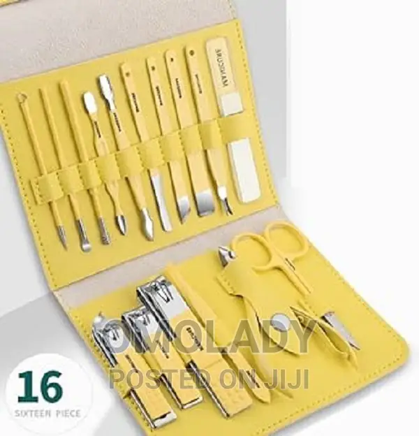 16pcs Stainless Steel Manicure Set
