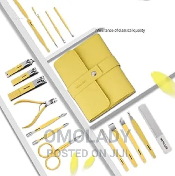 16pcs Stainless Steel Manicure Set