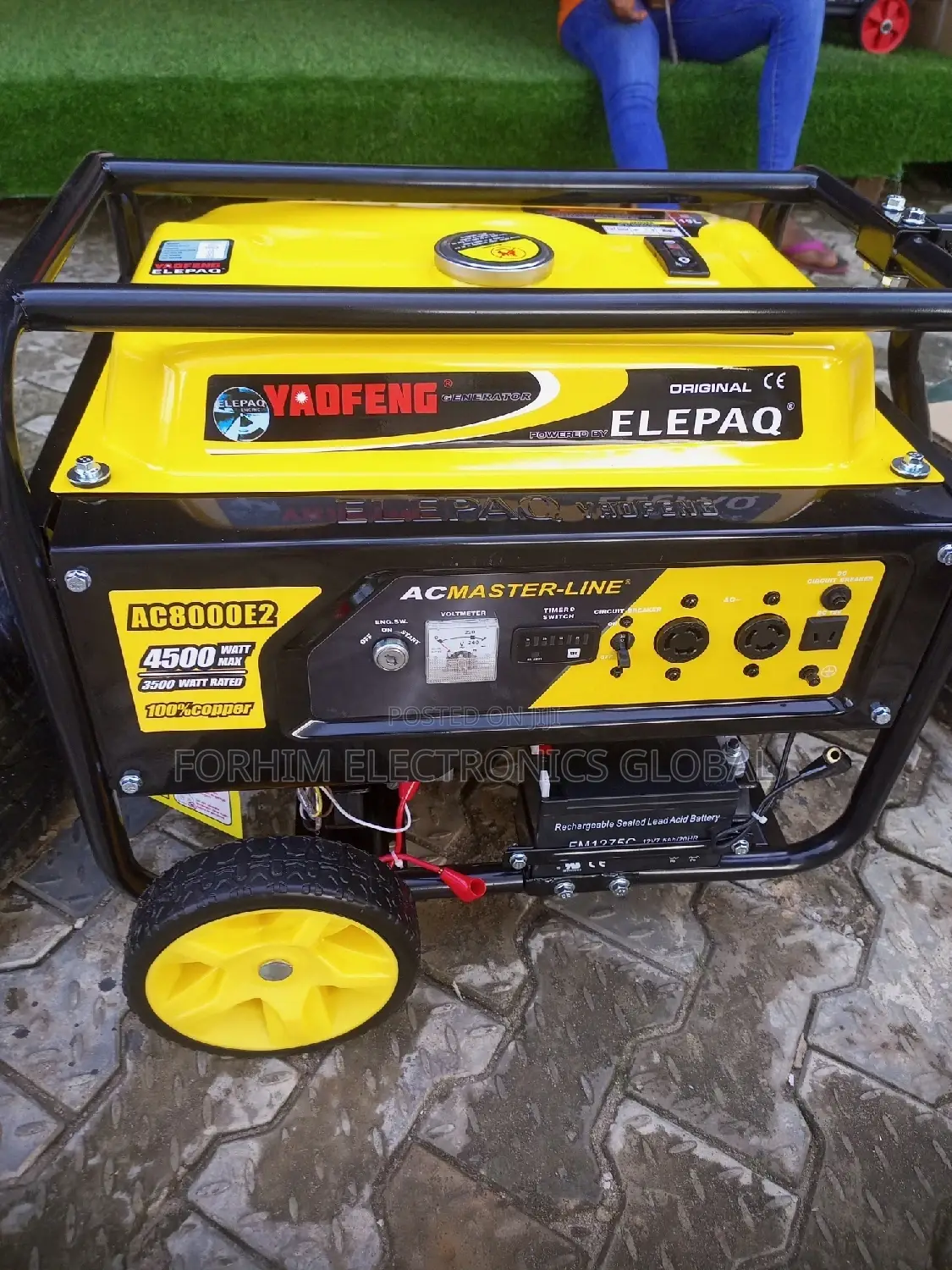 Elepaq 4.0kva To(Timer) Automatic Gen