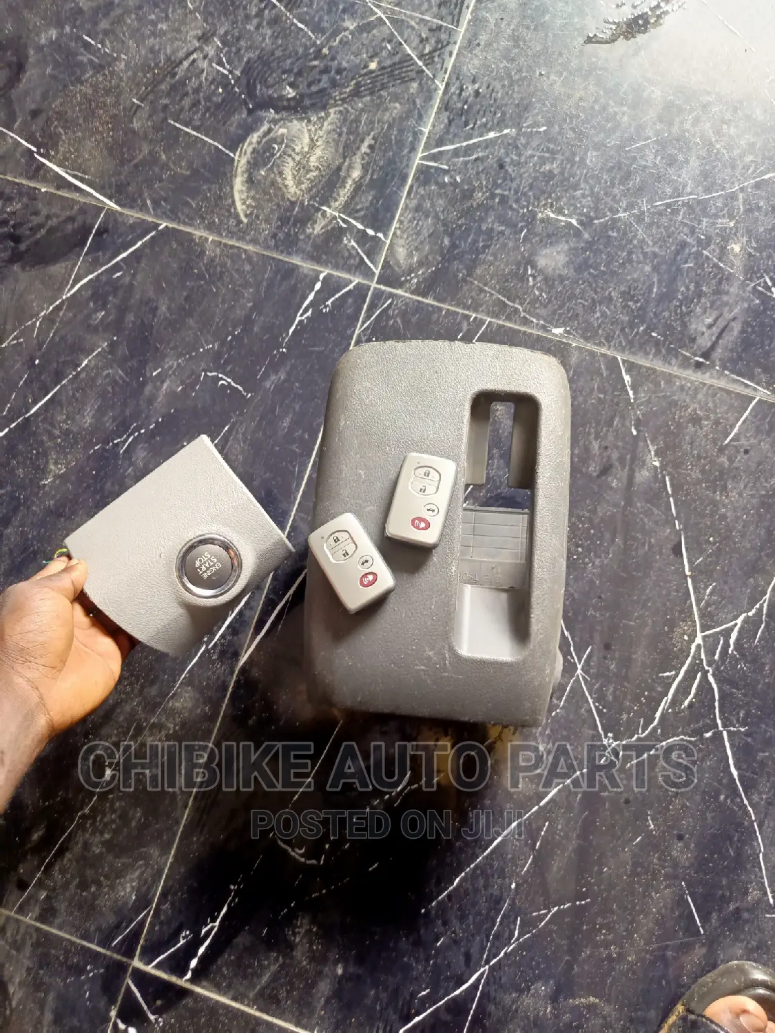 Toyota Camry Converting Key To Keyless. Factory