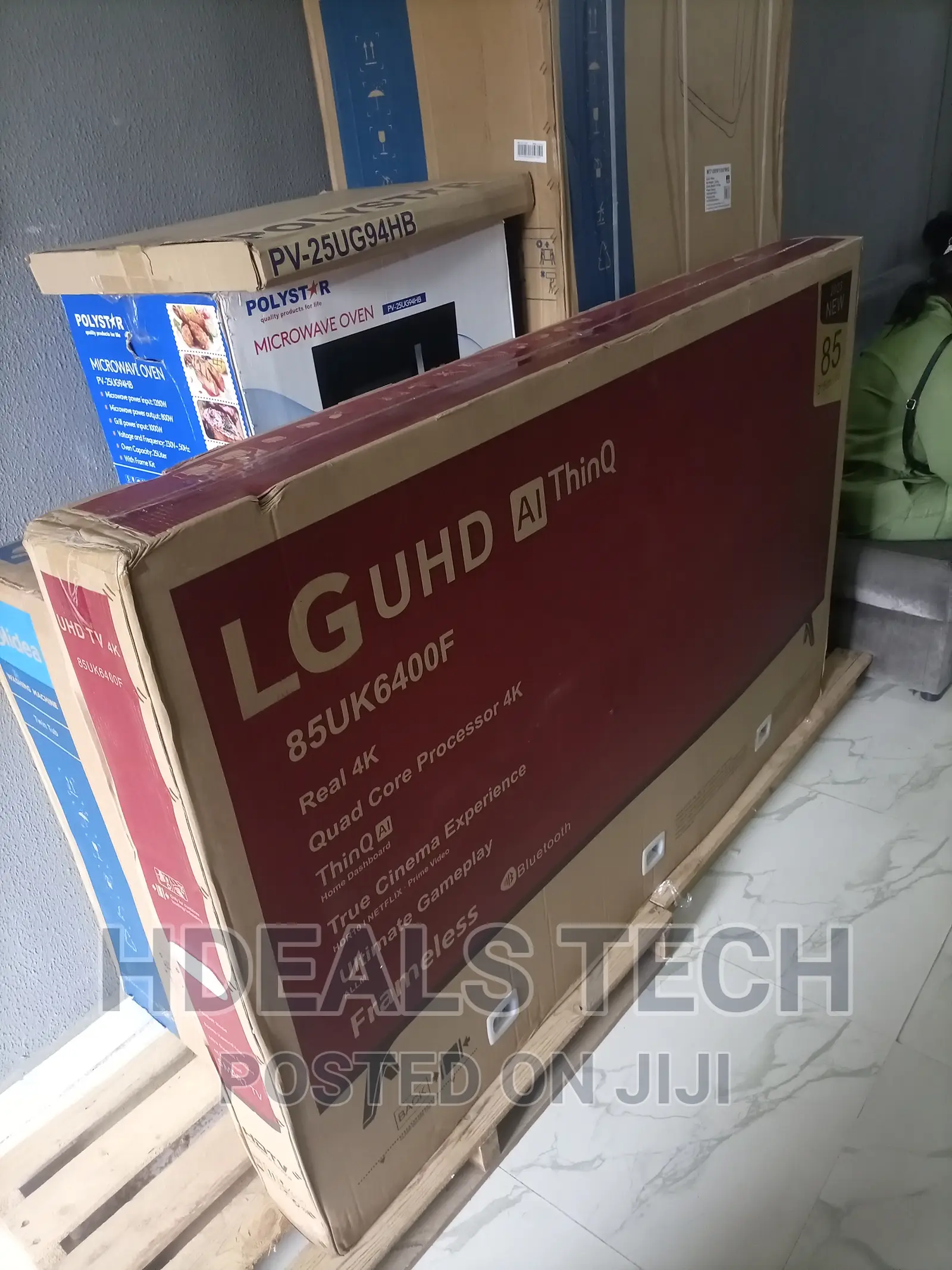Top Quality LG 85 Inches Frameless Smart TV With Bluetooth