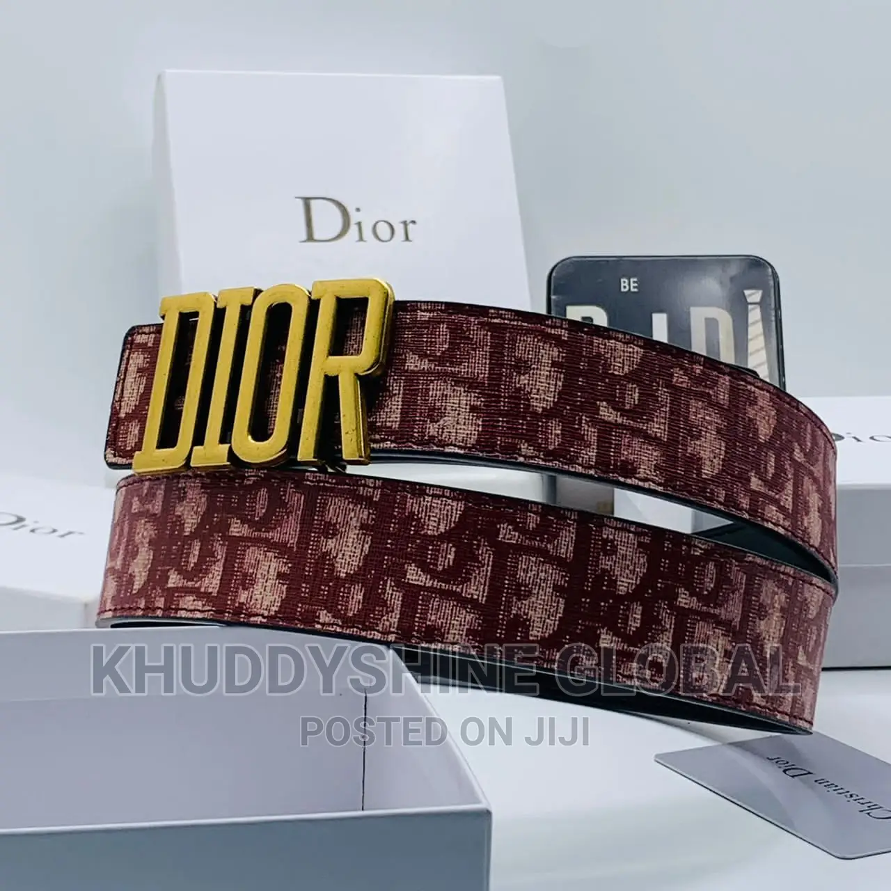 Original Dior Mens Belts