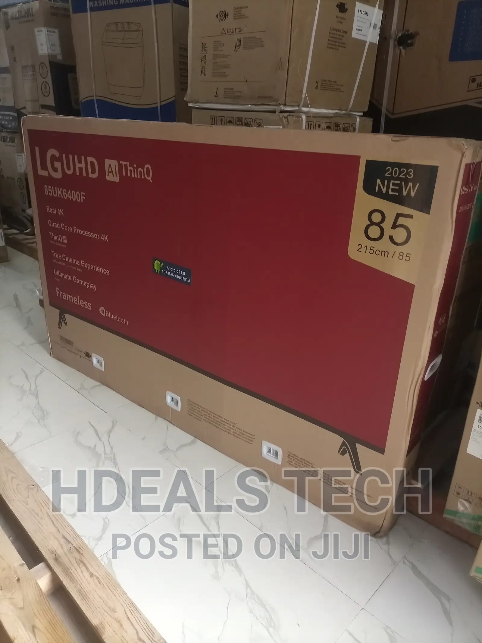 Big View LG 85 Inches Smart Frameless TV
