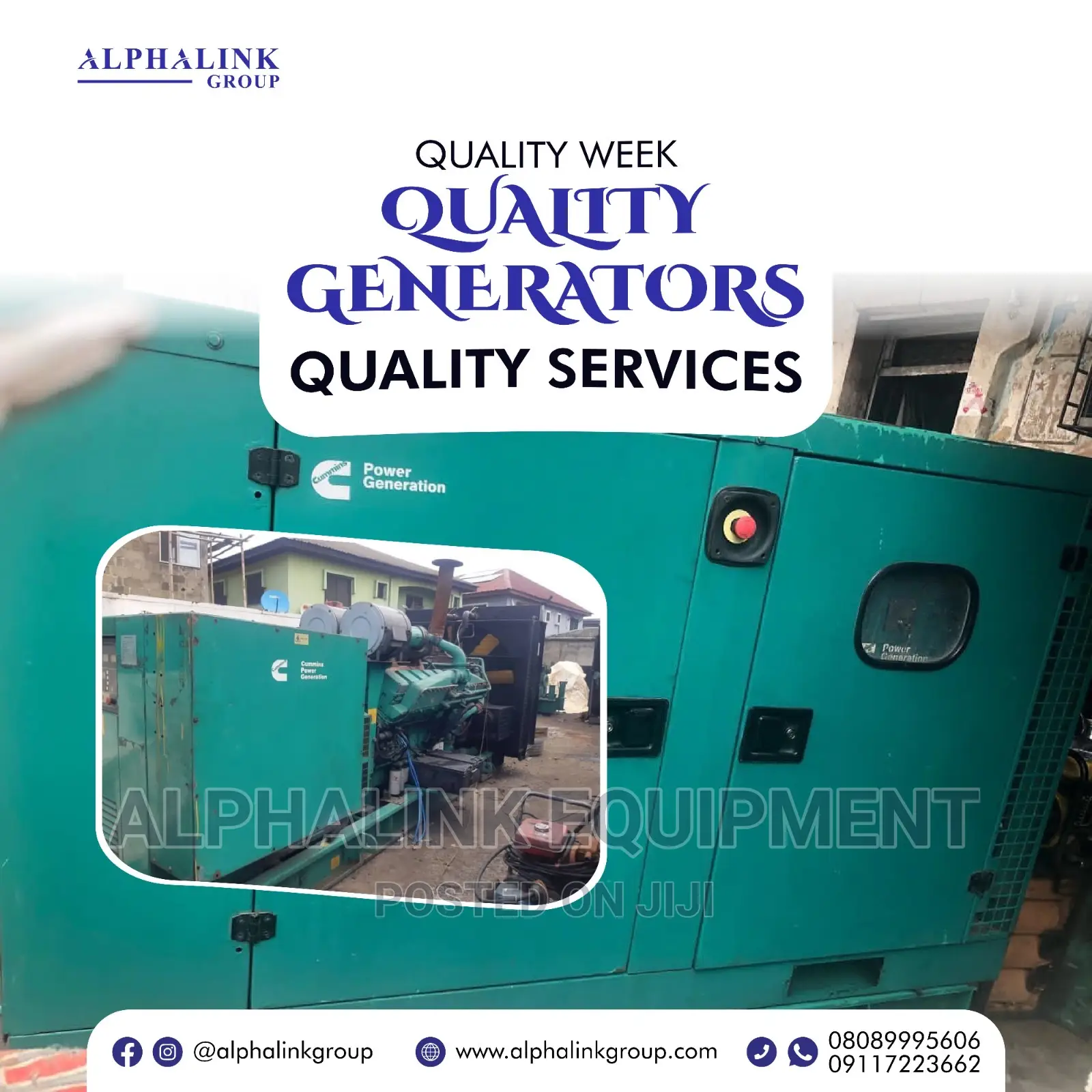 Cummins Diesel Generators and Spare Parts