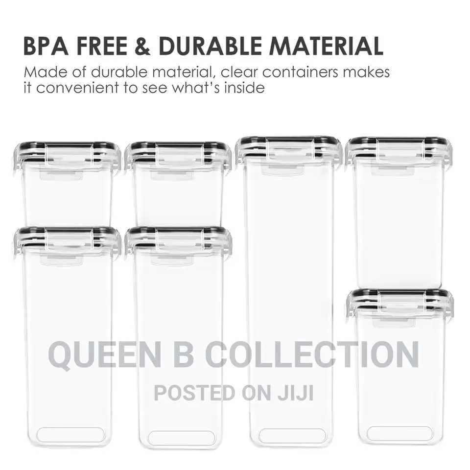 7 Pieces Air Tight Pasta Containers.