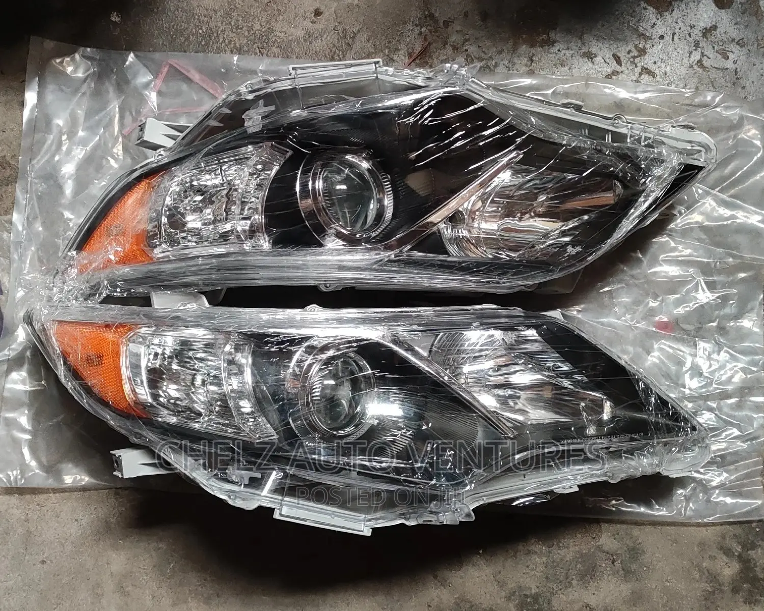 Head Lamp Toyota Camry 2012 - 2014 Model Dark Face