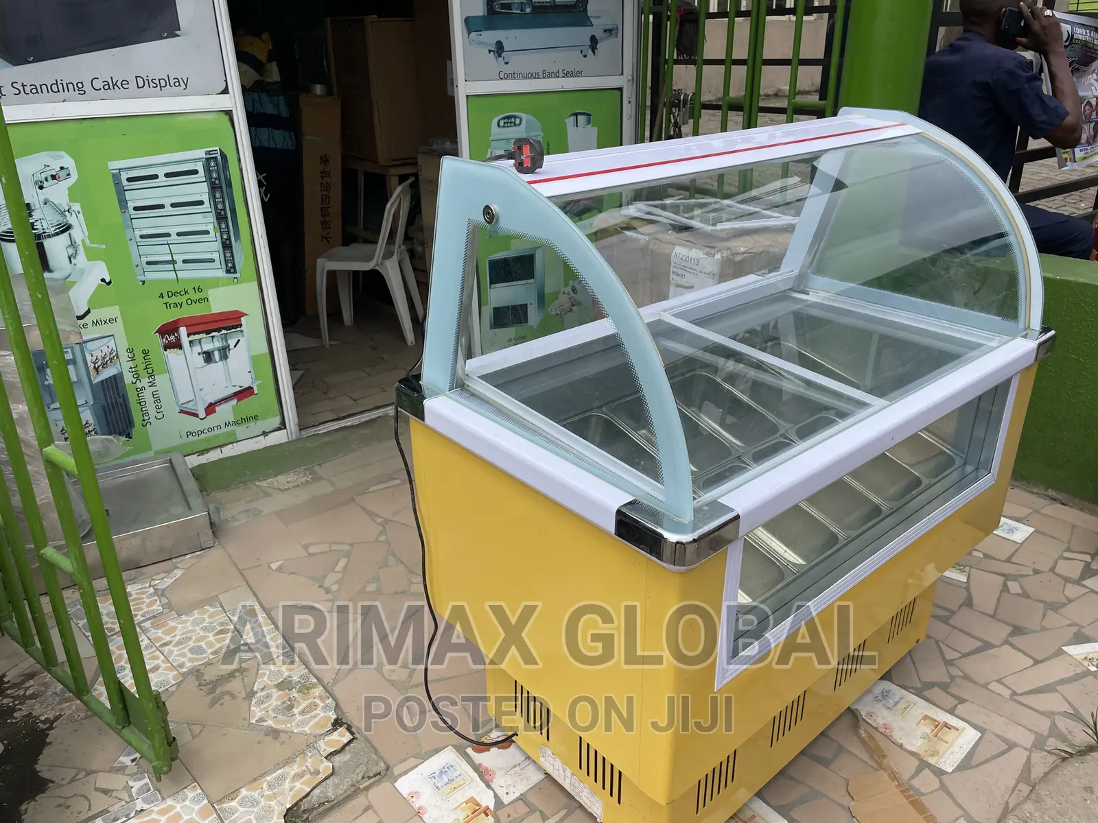 Scoop Ice Cream Display/Ice Cream Display Freezer