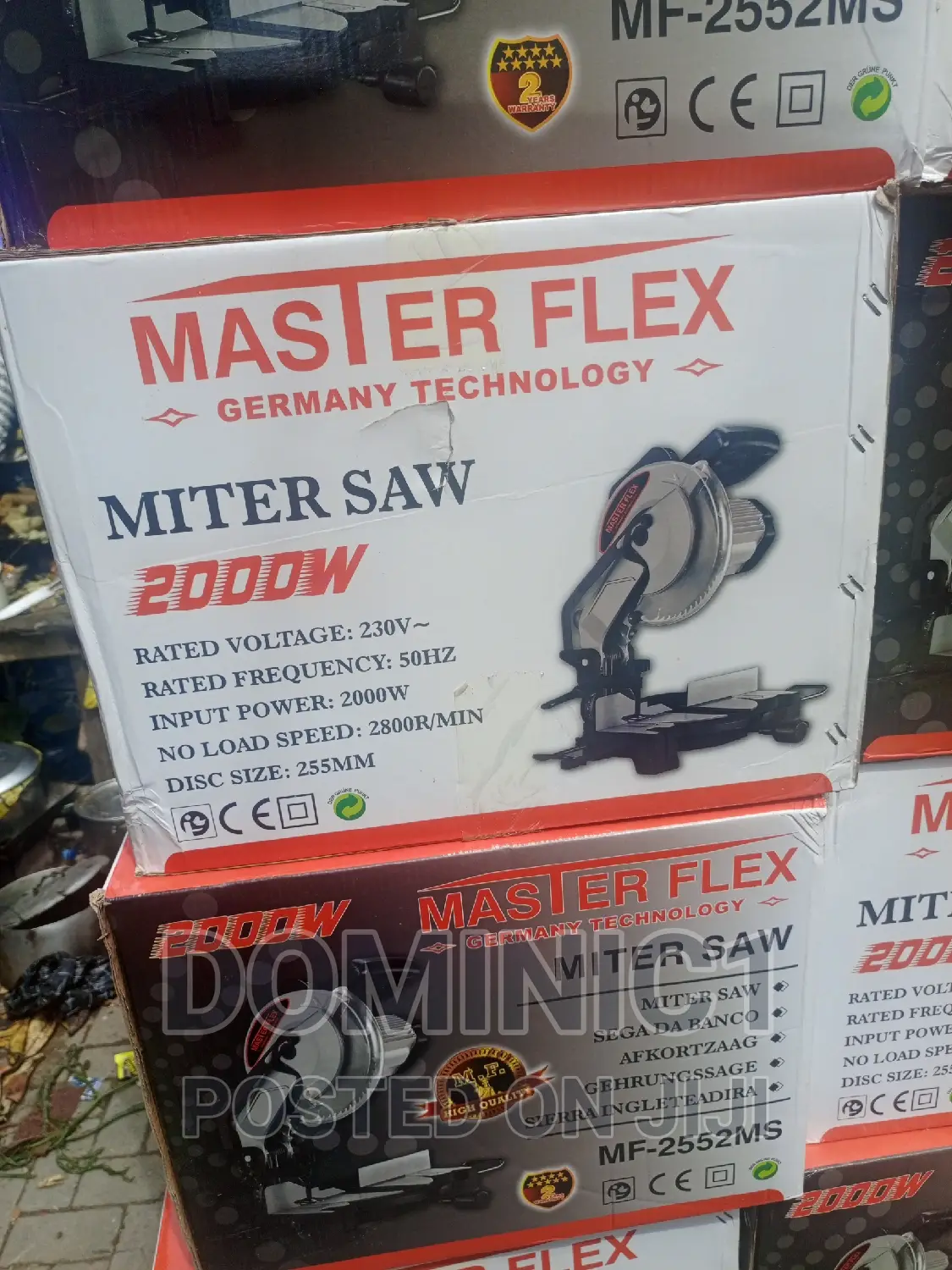 Master Flex Miter Saw Heavy Duty Machine