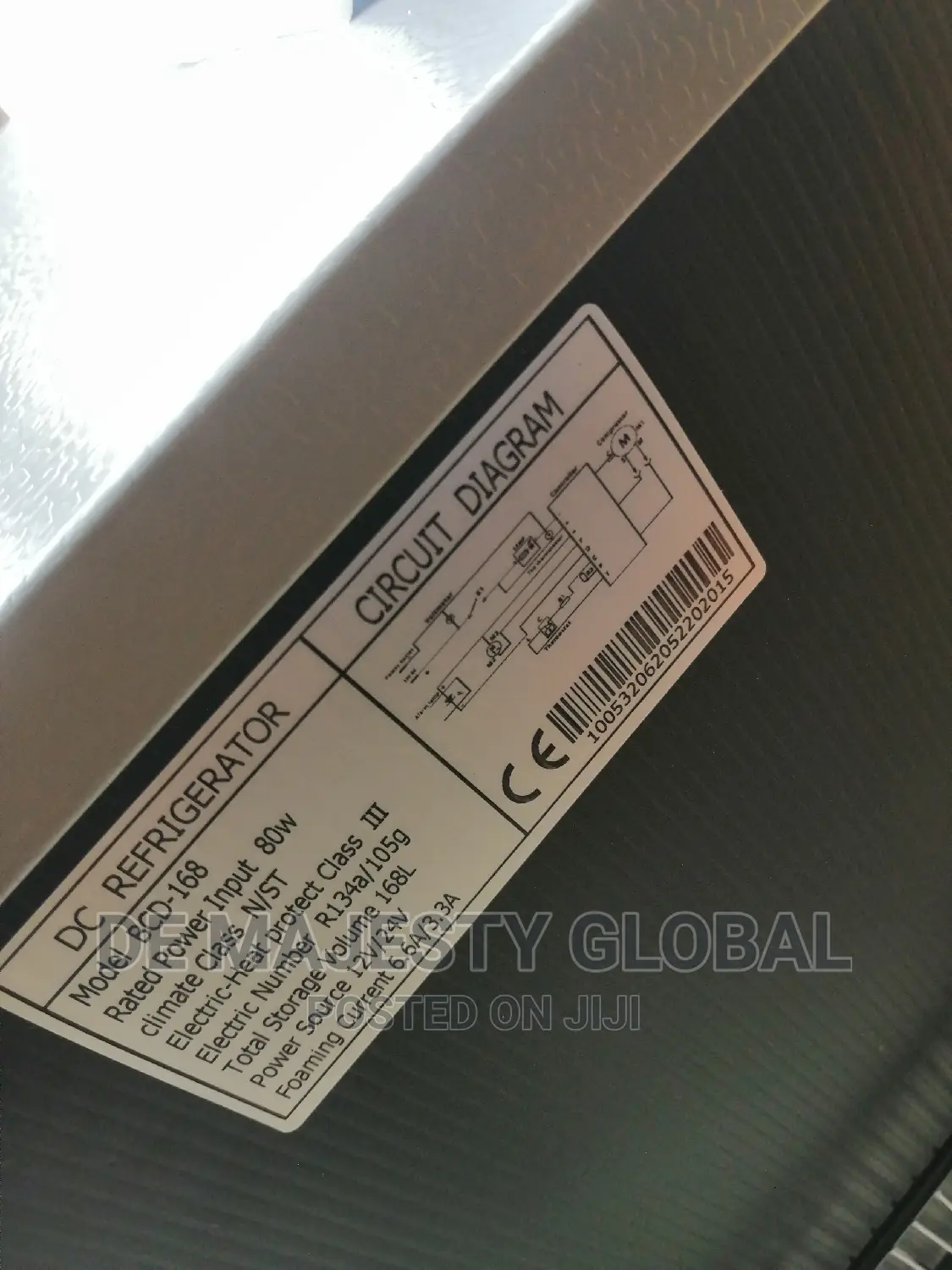 Solar DC Fridge Yohako 24V 168L