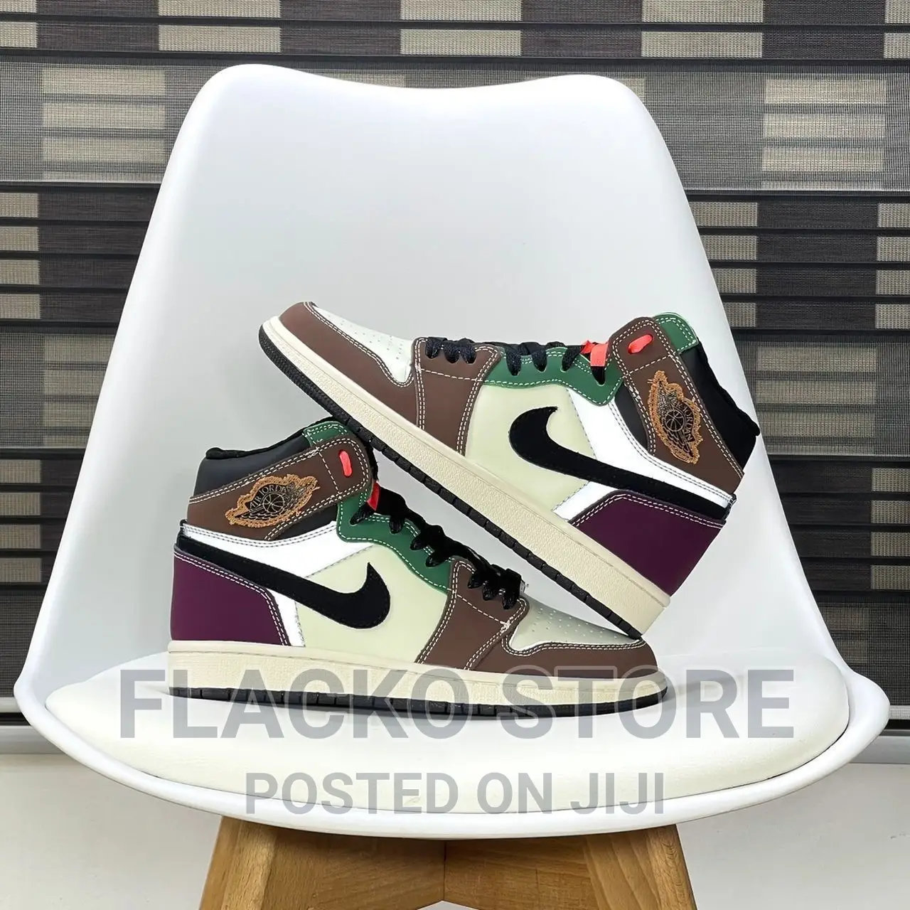 Original Nike Air Jordan 1 Retro Hi Og Handcrafted Sneakers
