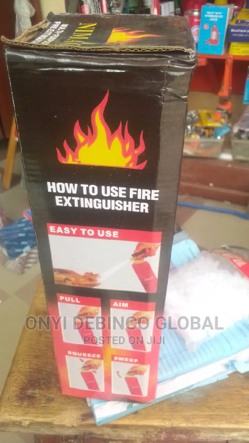 1kg Car Vehicle Safety Emergency Fire Extinguisher