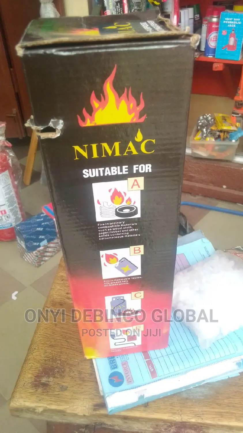 1kg Car Vehicle Safety Emergency Fire Extinguisher