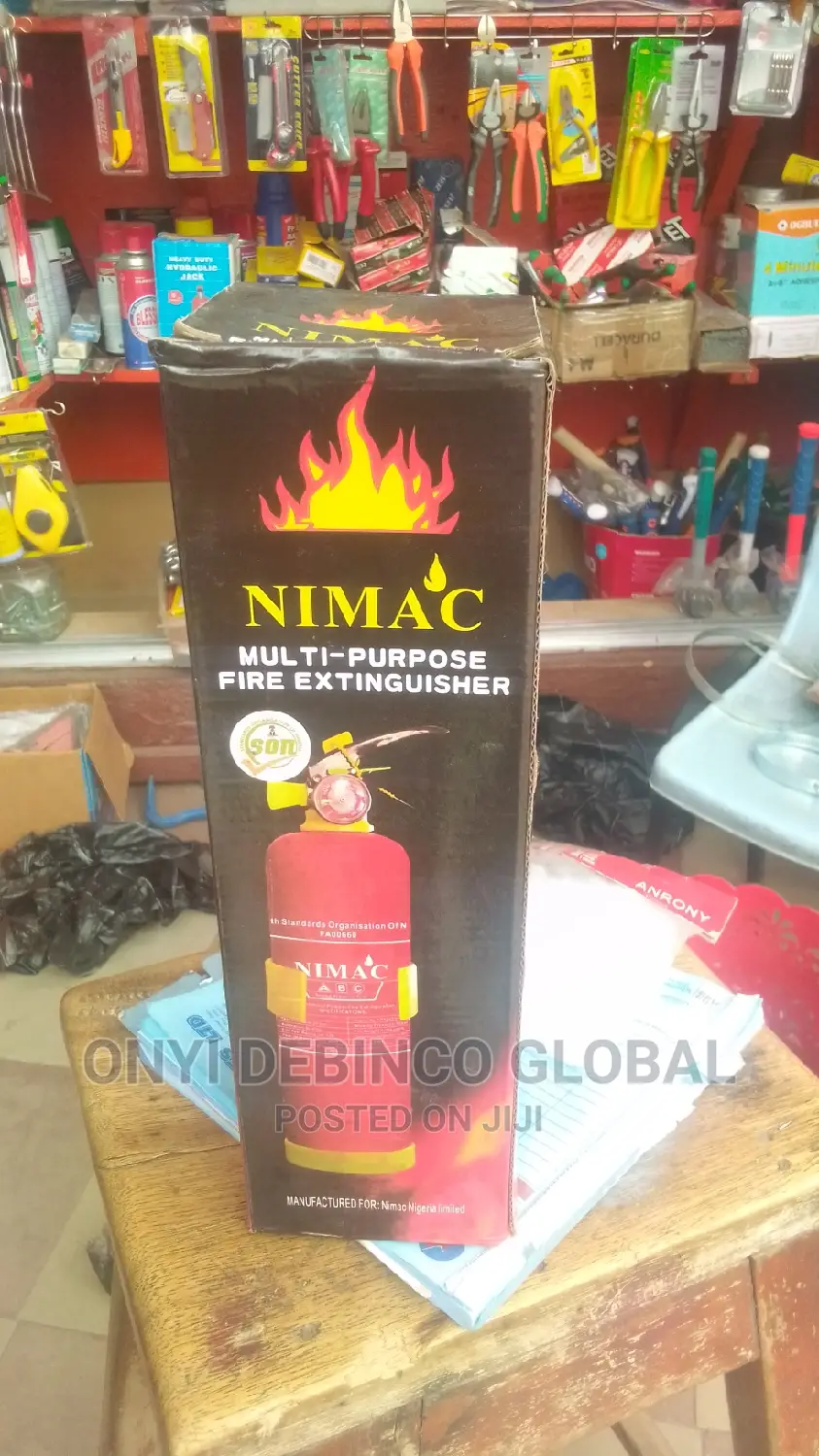 1kg Car Vehicle Safety Emergency Fire Extinguisher