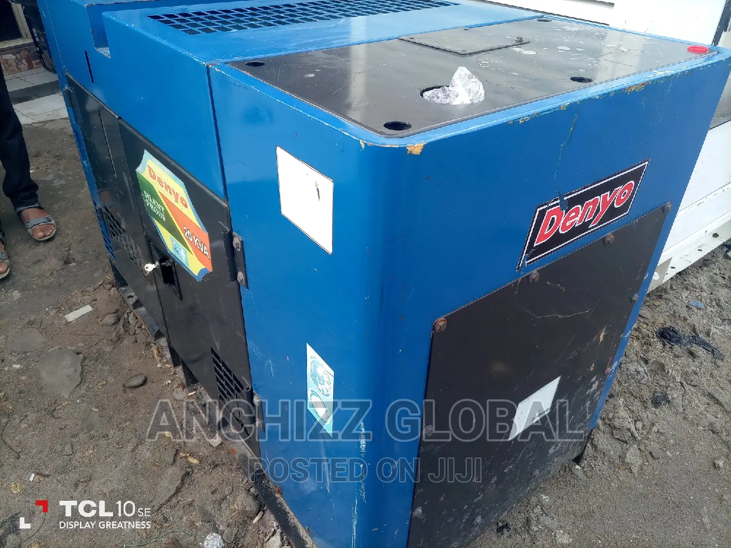 Denyo Japan Tokunbo 20kva Soundproof