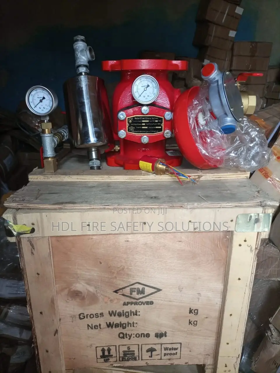 Fire Alarm Control Valve (DN100 FM Approved )