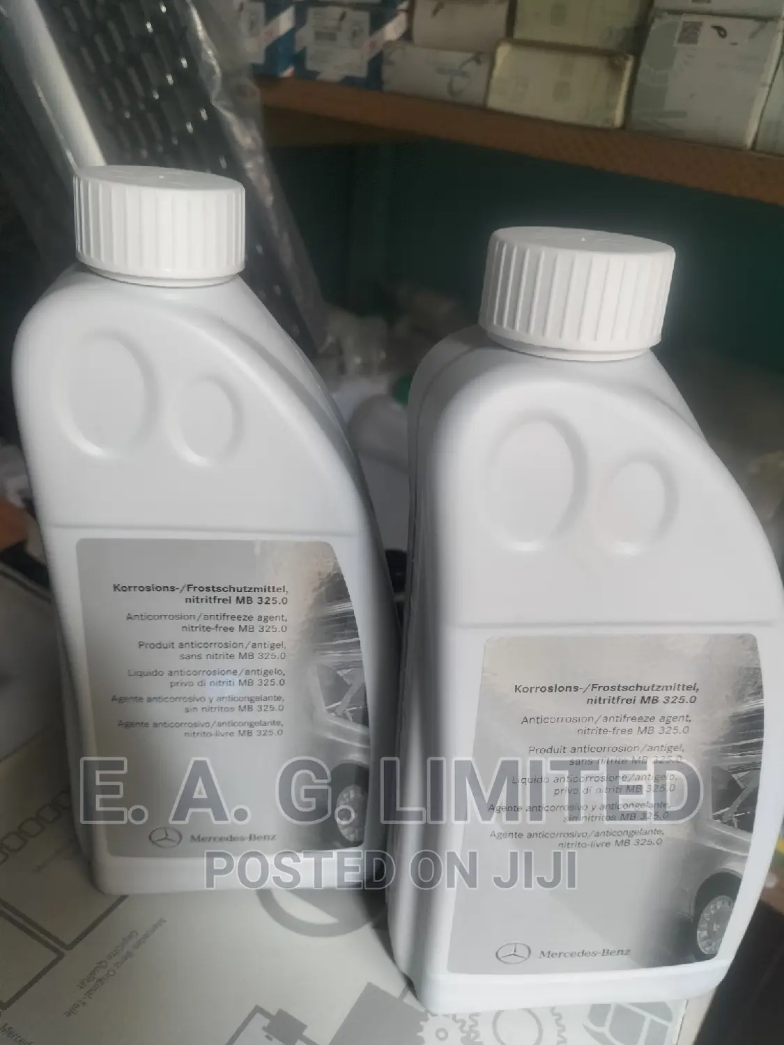 Original Mercedes Antifreeze Glysantin, Radiator Coolant. (Blue)