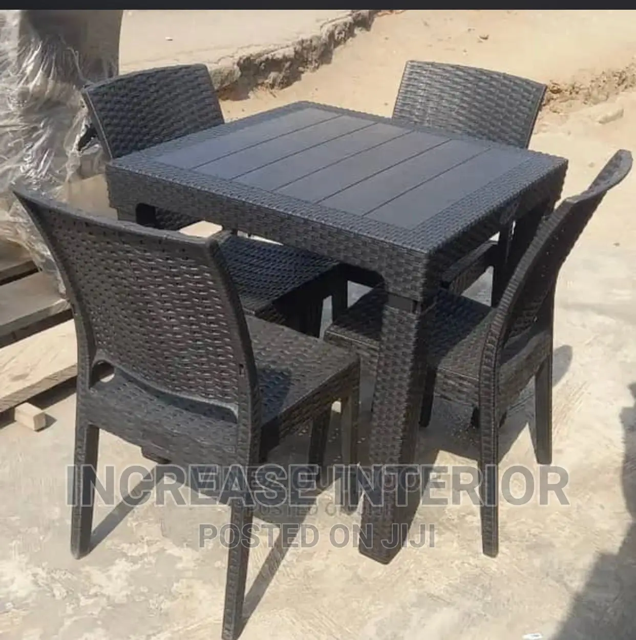 Quality Plastic Outdoor Chairs And Table By4