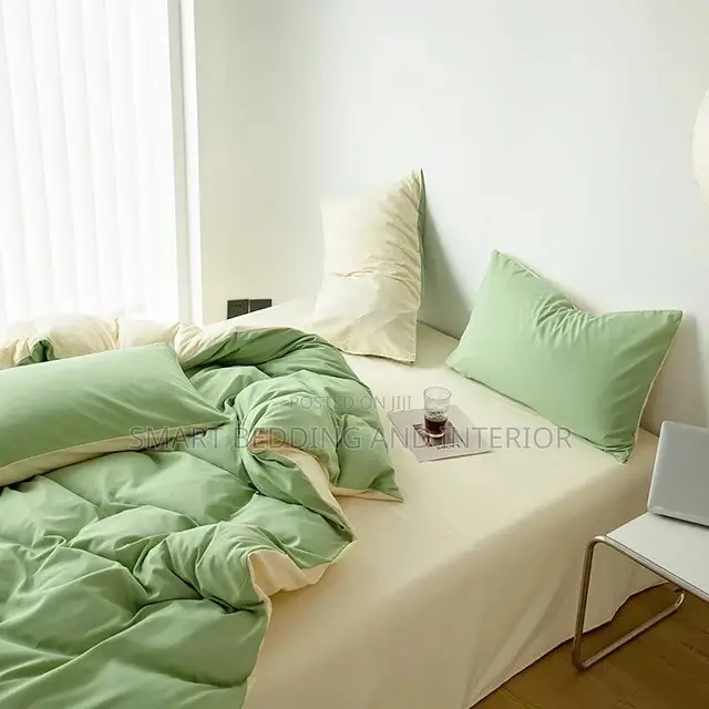 Lemon Green American Polish Bedsheet