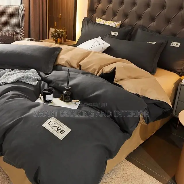 Brown American Cotton Bedsheets and Duvets