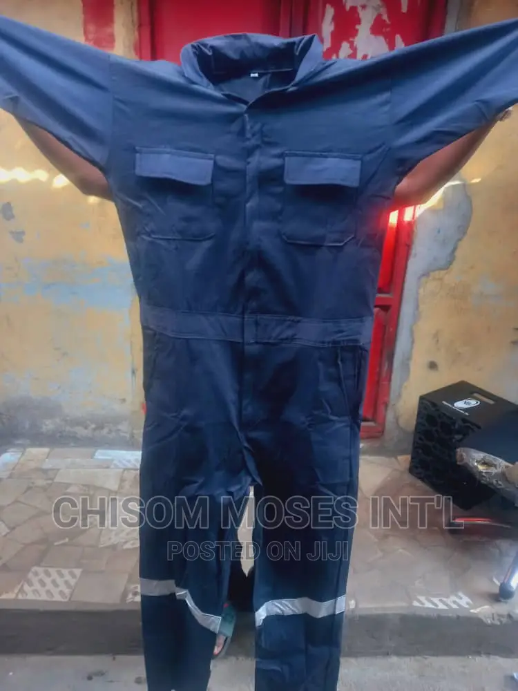 Navy Blue Coveralls Available In Stock ( All Size