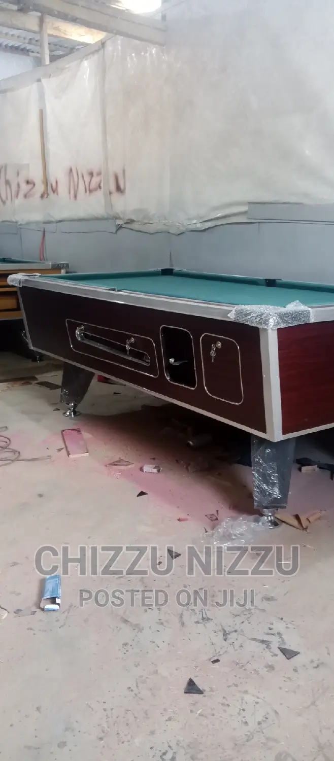 Marble Coin Operated Snooker Pool Table