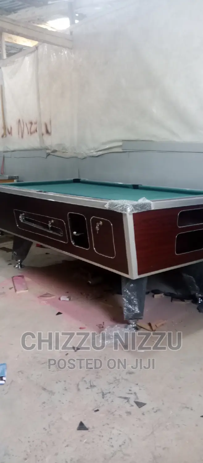 Marble Coin Operated Snooker Pool Table