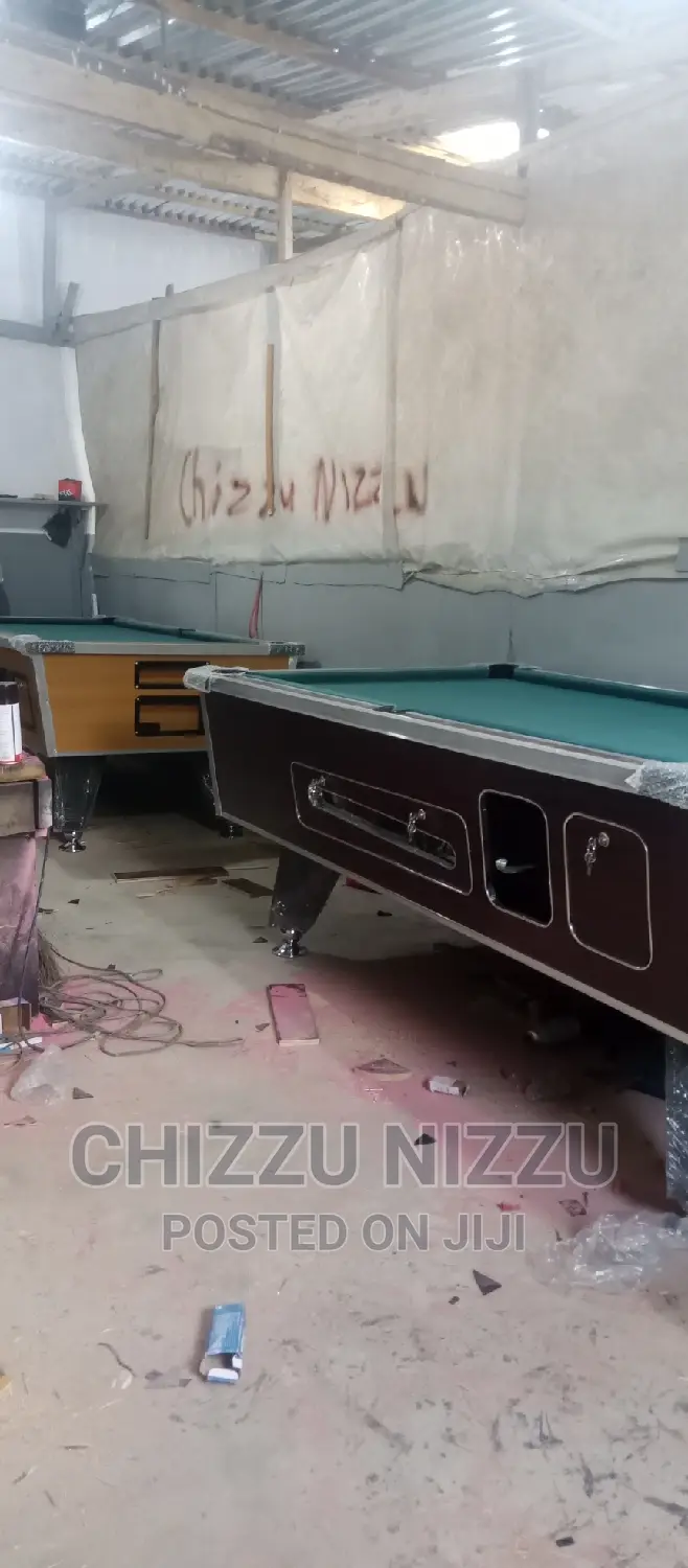 Marble Coin Operated Snooker Pool Table