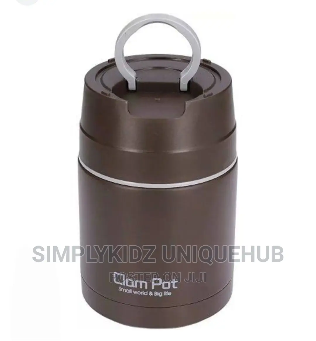 Stainless Steel Clam Pot Insulated Lunch Flask