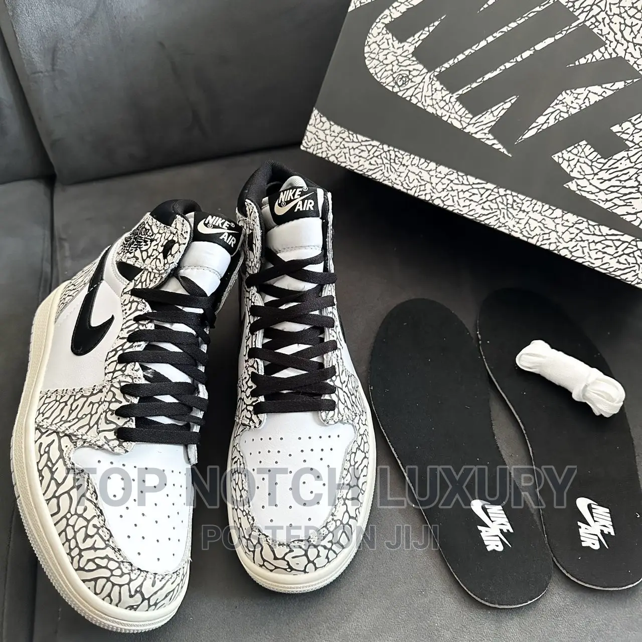 *Air Jordan 1 Retro High Og “White Cement