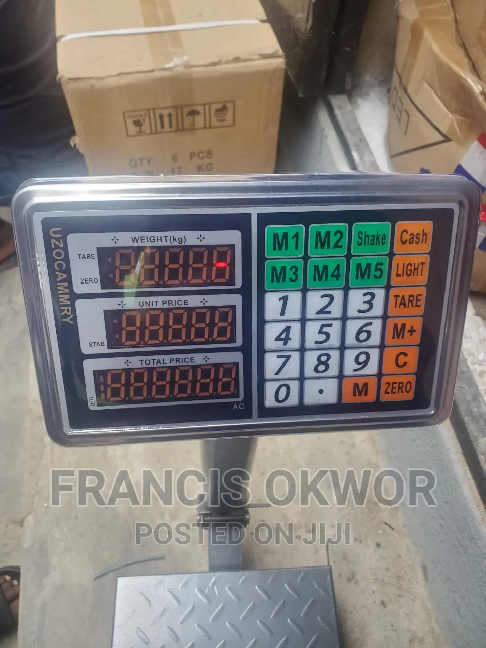 150kg Digital Scale Camry 30x40cm Platform Size