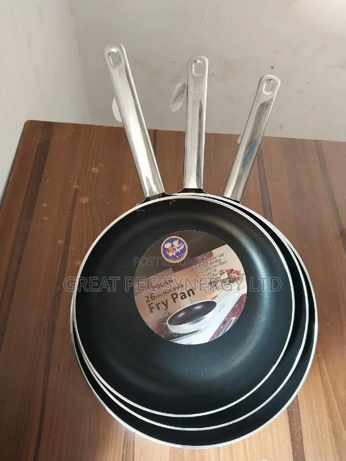 Set of Non Stick Fry Pan - 3 Pieces