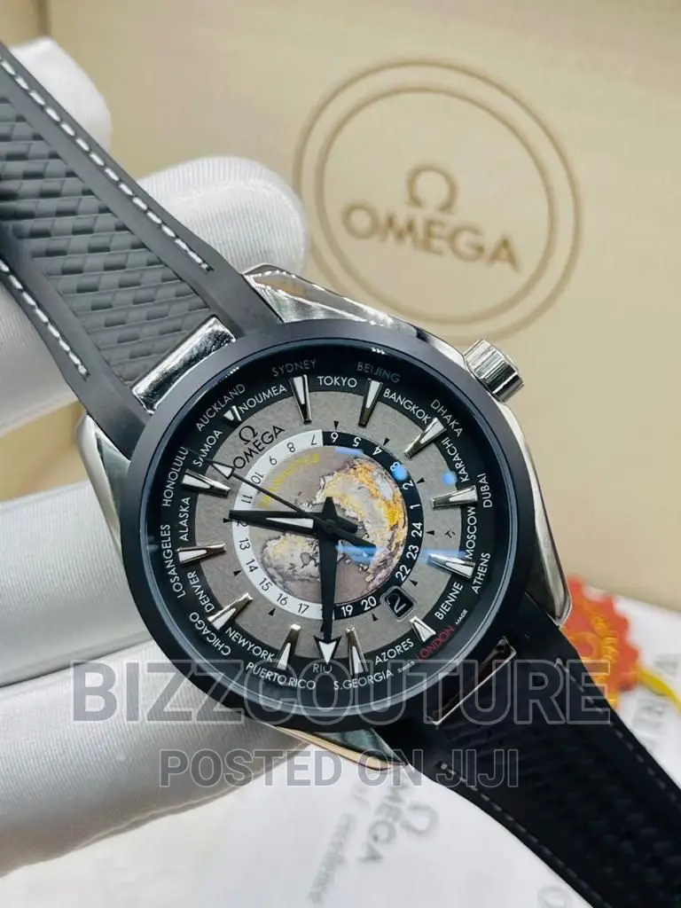 Original OMEGA Rubber Strap Watch Available in Store