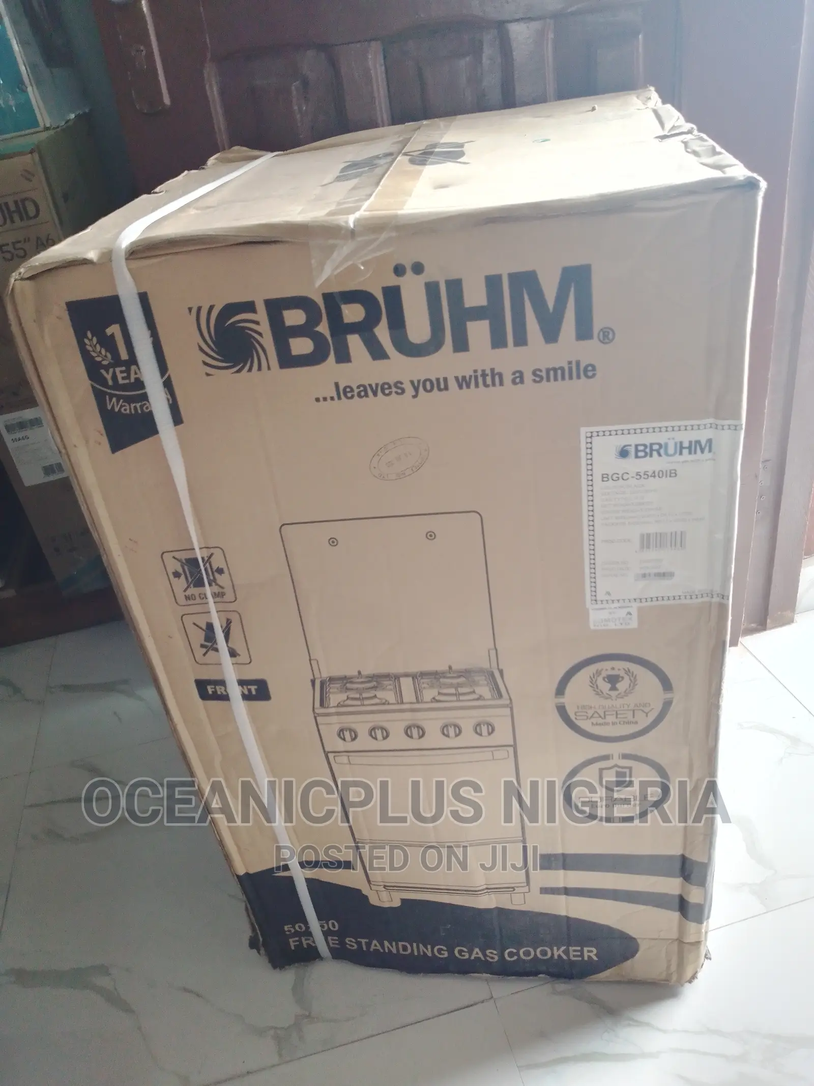Bruhm Gas Burner BGC-5540lb / 4 Gas
