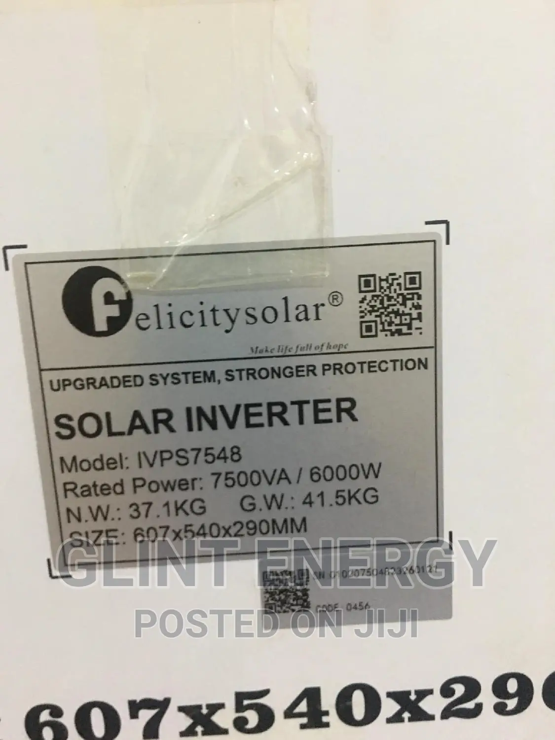 7.5kva 48v Ivps7548 Felicity Solar Inverter