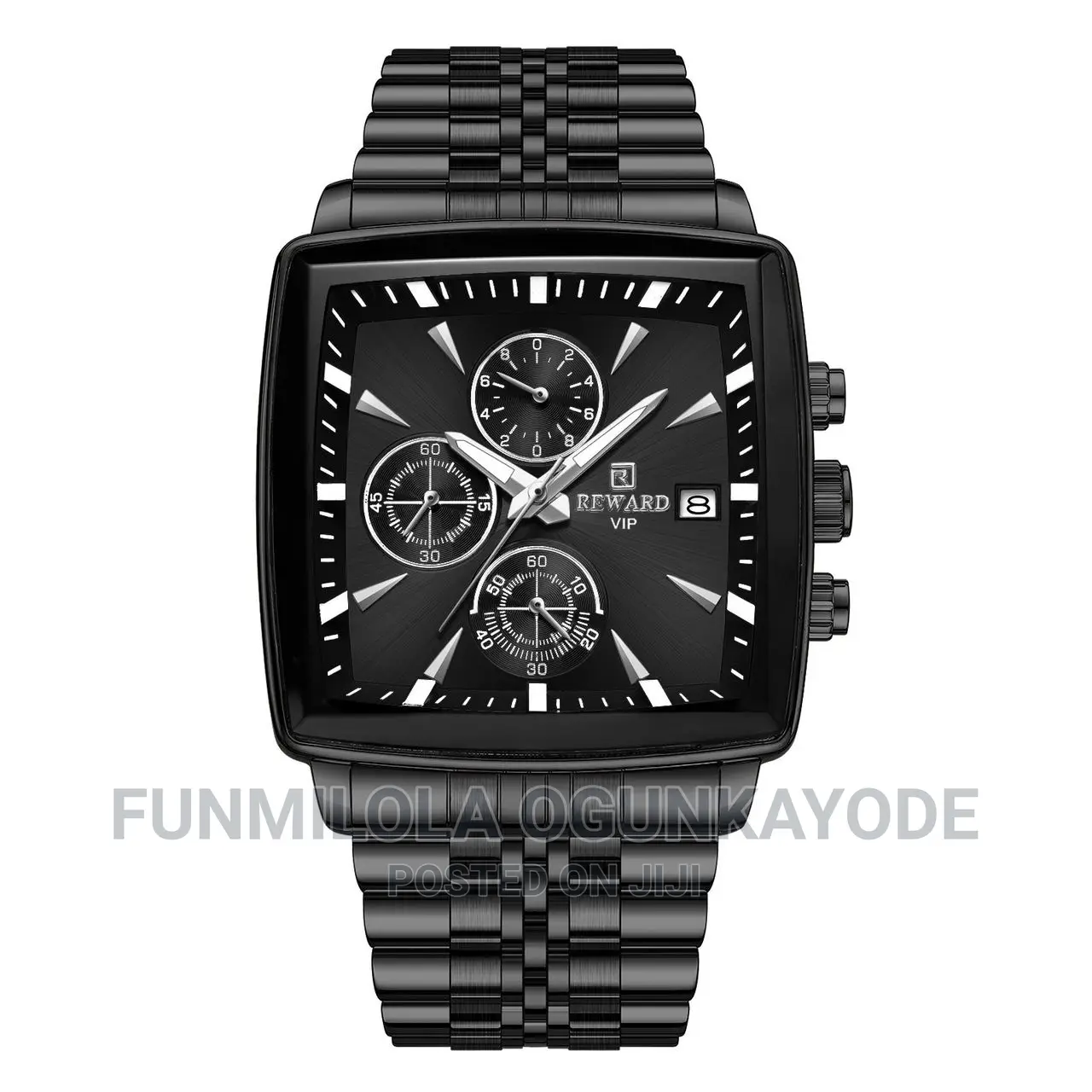 Reward Steel Men Wristwatch