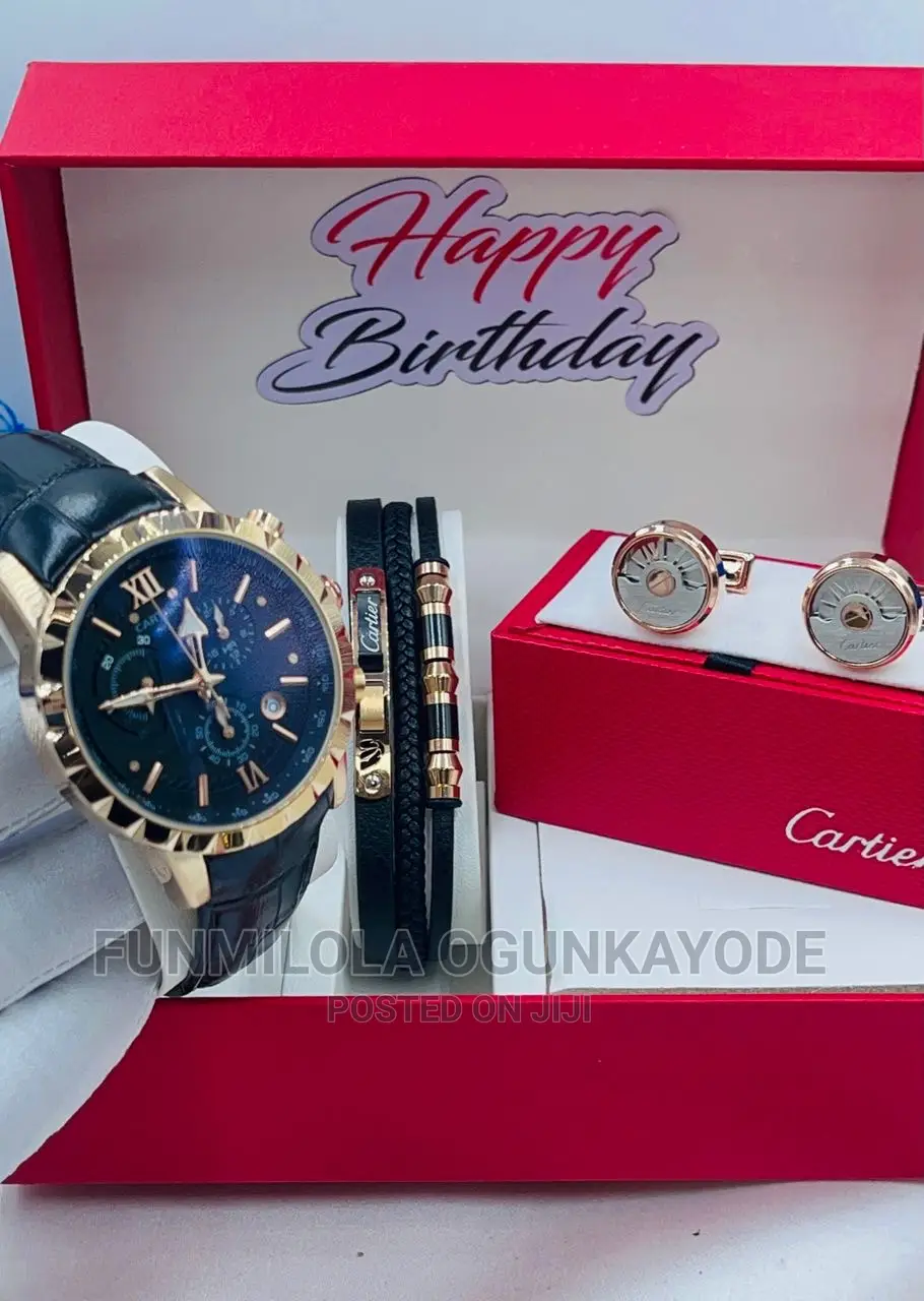 Cartier Wristwatch,Bracelet With Cufflink
