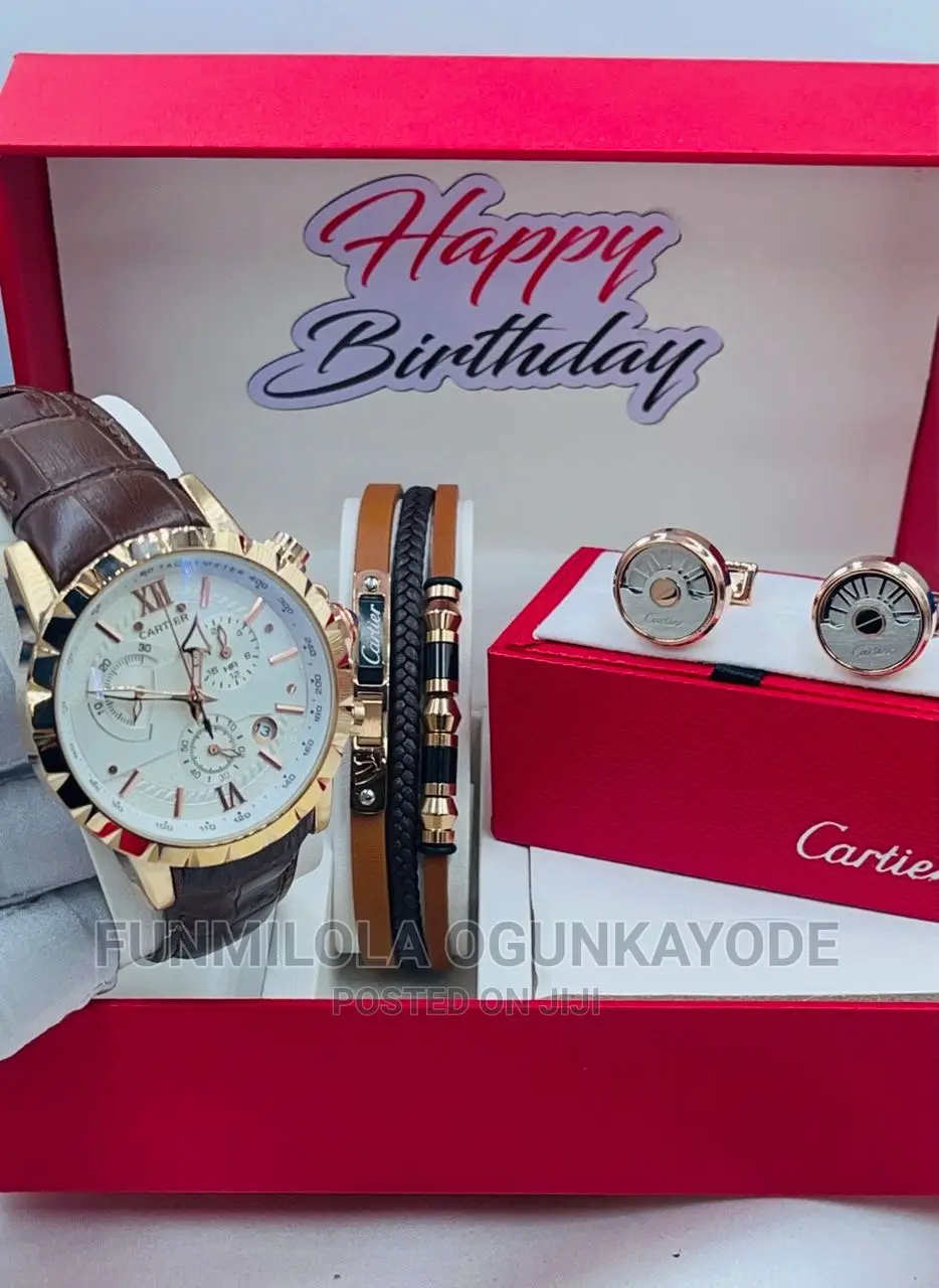Cartier Wristwatch,Bracelet With Cufflink