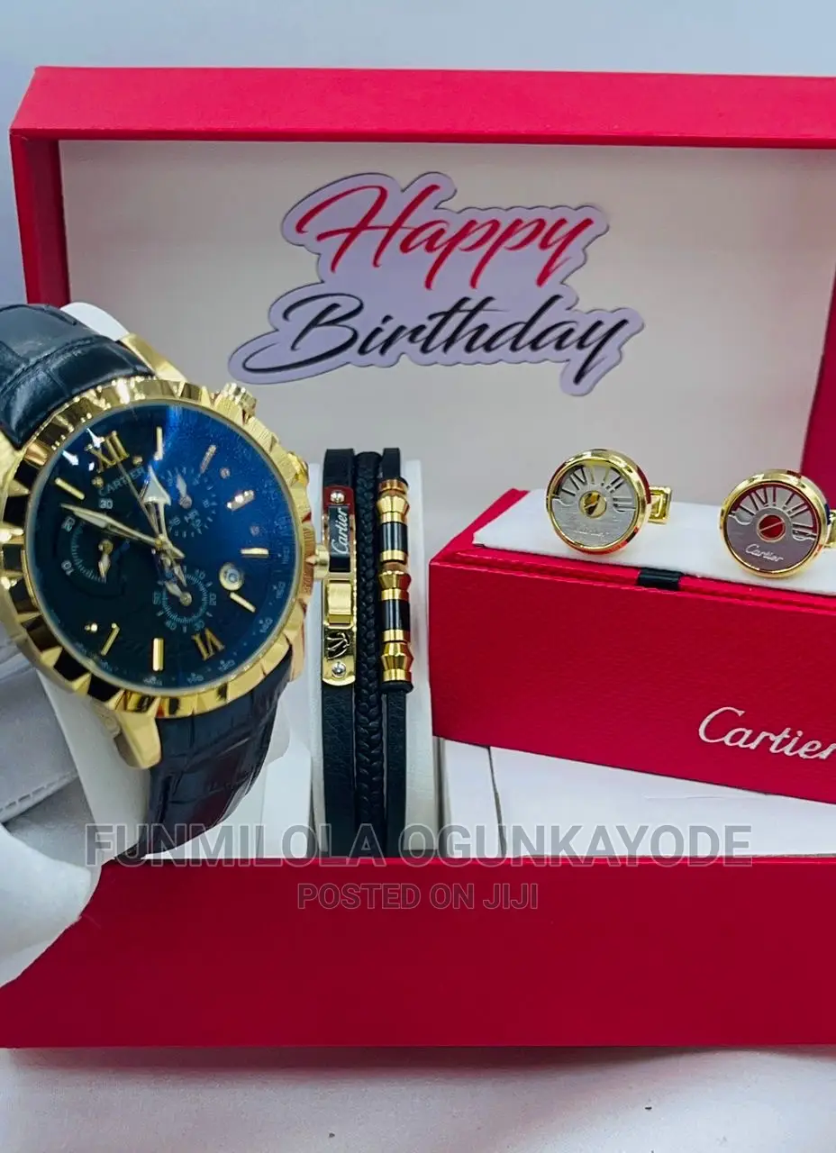 Cartier Wristwatch,Bracelet With Cufflink