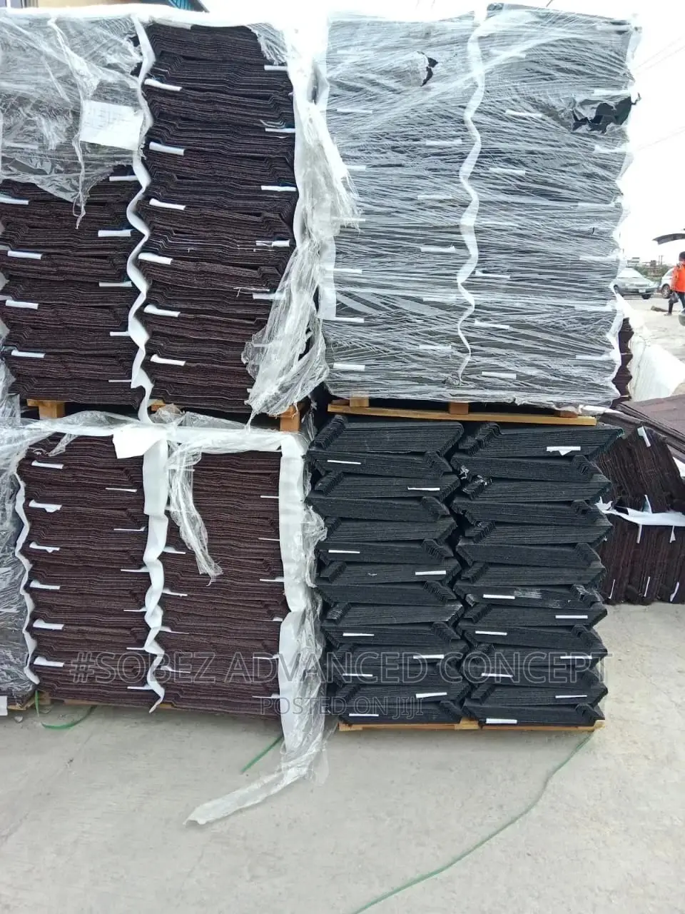 Large Stock Of Stone Coated Roof Tiles For Sell